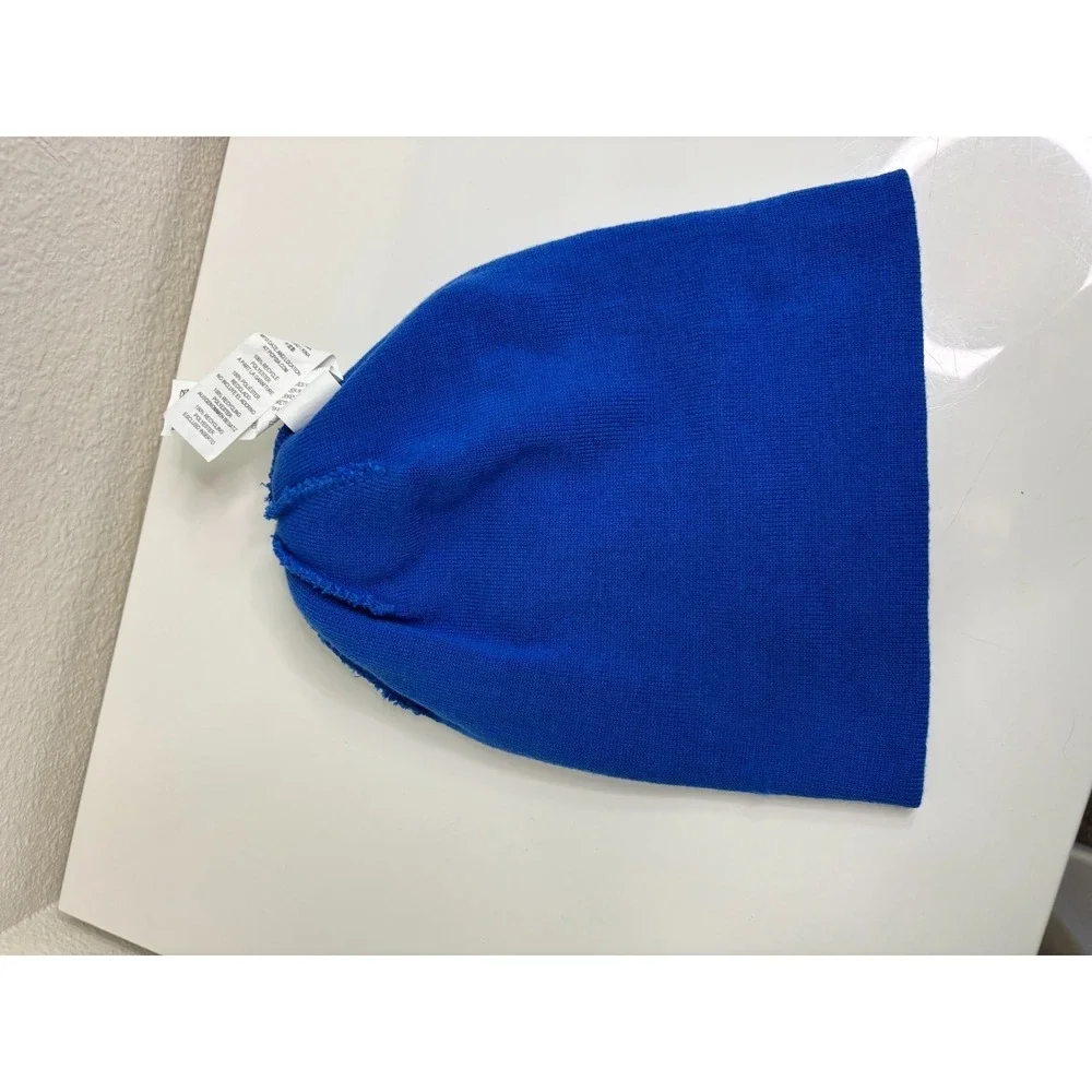 Patagonia Powder Town Beanie Lightweight Women's Alpine Blue Rising Tide Pom Pom